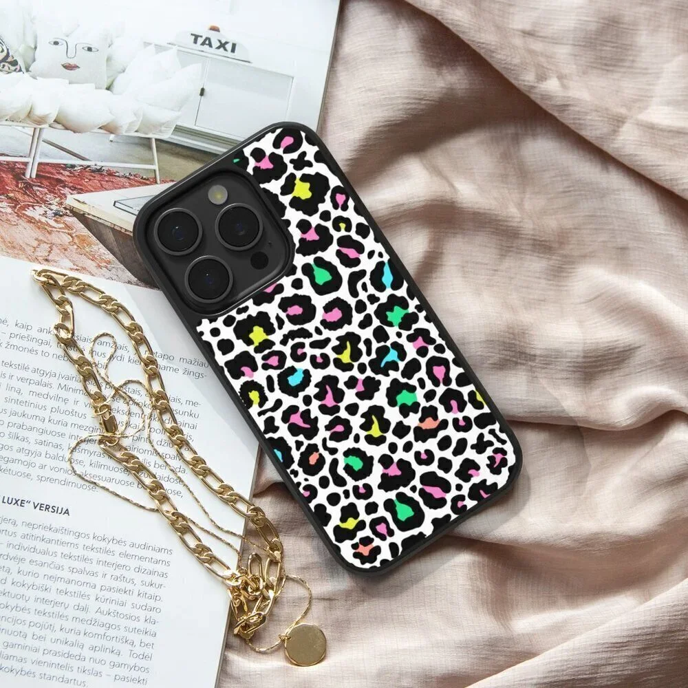 Leopard Phone Cover – iPhone 16, 15 Pro, Galaxy S25, S24, S24 Ultra, Pixel 9 XL